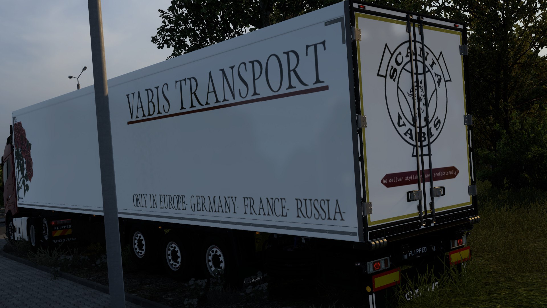 Vabis Transport Schmitz Trailer